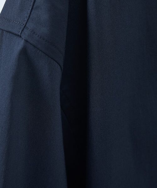 ABAHOUSE / アバハウス シャツ・ブラウス | ストレッチコットン レギュラーカラー リラックス半袖シャツ / オーバーサイズ【 | 詳細8
