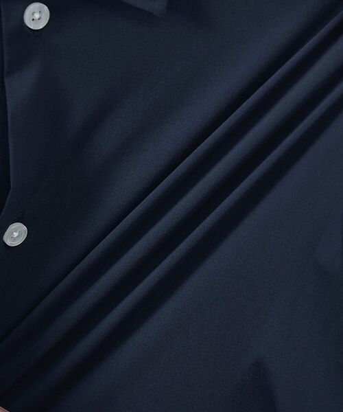 ABAHOUSE / アバハウス シャツ・ブラウス | ストレッチコットン レギュラーカラー リラックス半袖シャツ / オーバーサイズ【 | 詳細9