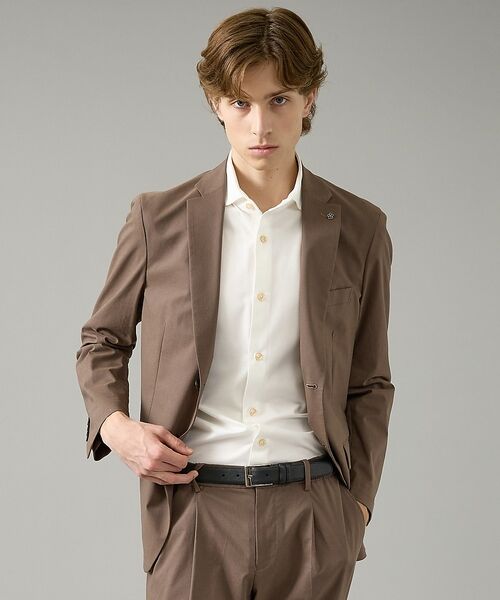 ABAHOUSE / アバハウス シャツ・ブラウス | 【ON/OFF兼用】SOLOTEXコットン 36ゲージ モクロディ ストレッチシ | 詳細17