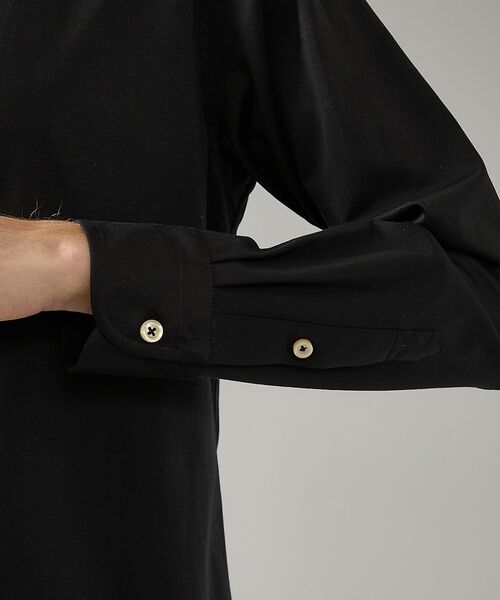 ABAHOUSE / アバハウス シャツ・ブラウス | 【ON/OFF兼用】SOLOTEXコットン 36ゲージ モクロディ ストレッチシ | 詳細10