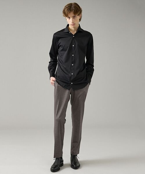 ABAHOUSE / アバハウス シャツ・ブラウス | 【ON/OFF兼用】SOLOTEXコットン 36ゲージ モクロディ ストレッチシ | 詳細14