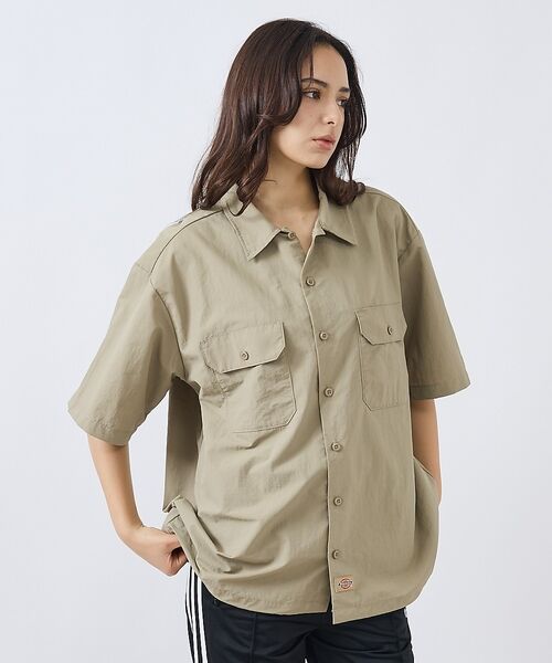 ABAHOUSE / アバハウス シャツ・ブラウス | 【DICKIES/ディッキーズ】DC2010 / 半袖ワークシャツ | 詳細3