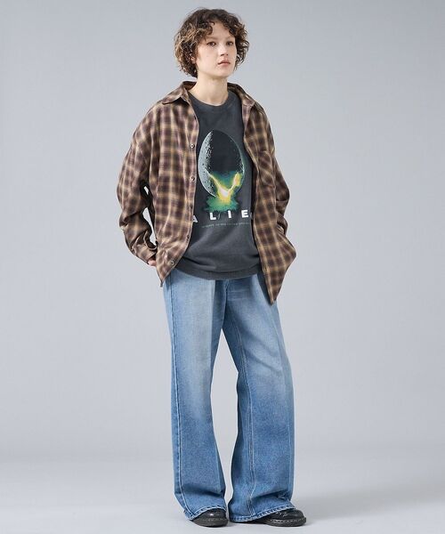 ABAHOUSE / アバハウス シャツ・ブラウス | 【Revo. / レヴォ】TH-4105 オンブレチェック 長袖シャツ / ユニ | 詳細13