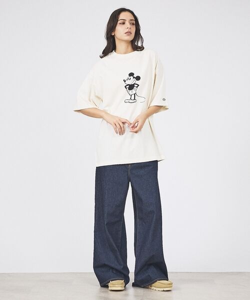 ABAHOUSE / アバハウス Tシャツ | 【DISCUS ATHLETIC / ディスカス】Disney / ミッキープリ | 詳細4