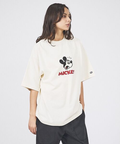 ABAHOUSE / アバハウス Tシャツ | 【DISCUS ATHLETIC / ディスカス】Disney / ミッキープリ（ホワイト系その他2）