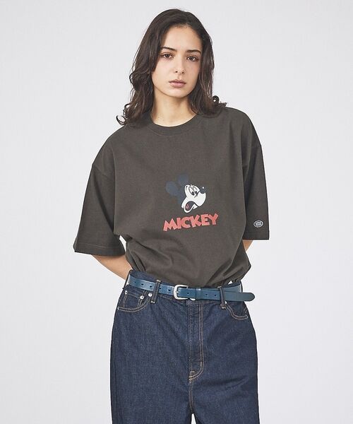 ABAHOUSE / アバハウス Tシャツ | 【DISCUS ATHLETIC / ディスカス】Disney / ミッキープリ（ブラック系その他2）