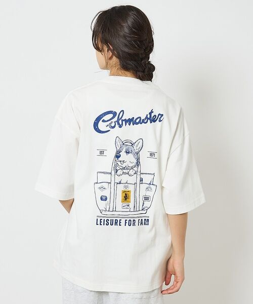 ABAHOUSE / アバハウス Tシャツ | 【COBMASTER/コブマスター】ドックイントートルーズ Tシャツ / ユニセ（ホワイト）