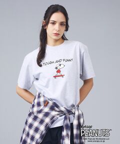 ABAHOUSE / アバハウス Tシャツ | 【PEANUTS x BEEFY-T】クルーネック半袖Tシャツ / 26SS /