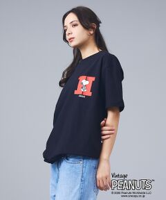 ABAHOUSE / アバハウス Tシャツ | 【PEANUTS x BEEFY-T】クルーネック半袖Tシャツ / 26SS /