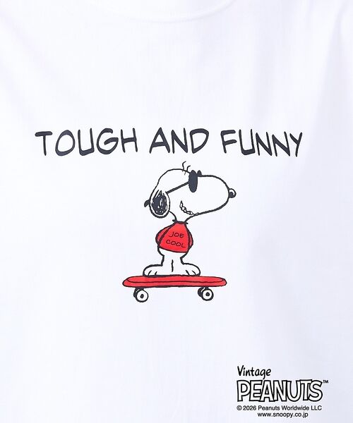 ABAHOUSE / アバハウス Tシャツ | 【PEANUTS x BEEFY-T】クルーネック半袖Tシャツ / 26SS / | 詳細1