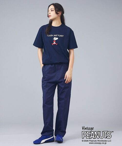 ABAHOUSE / アバハウス Tシャツ | 【PEANUTS x BEEFY-T】クルーネック半袖Tシャツ / 26SS / | 詳細10