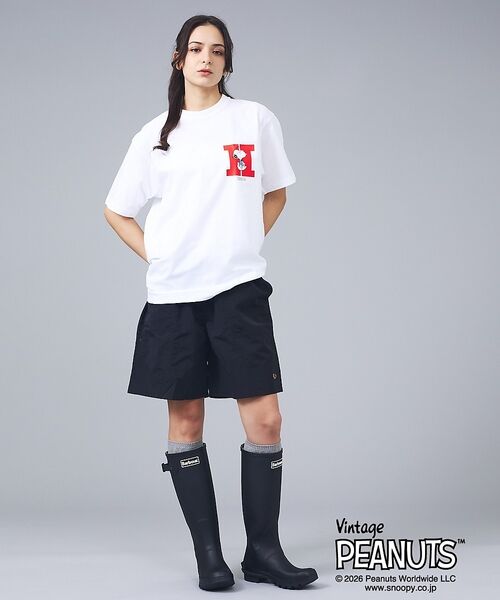 ABAHOUSE / アバハウス Tシャツ | 【PEANUTS x BEEFY-T】クルーネック半袖Tシャツ / 26SS / | 詳細13