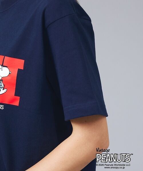 ABAHOUSE / アバハウス Tシャツ | 【PEANUTS x BEEFY-T】クルーネック半袖Tシャツ / 26SS / | 詳細23