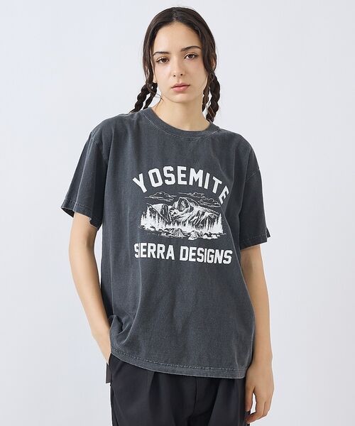 ABAHOUSE / アバハウス Tシャツ | 【SIERRA DESIGINS / シエラデザインズ】YOSEMITE NAT（ブラック）