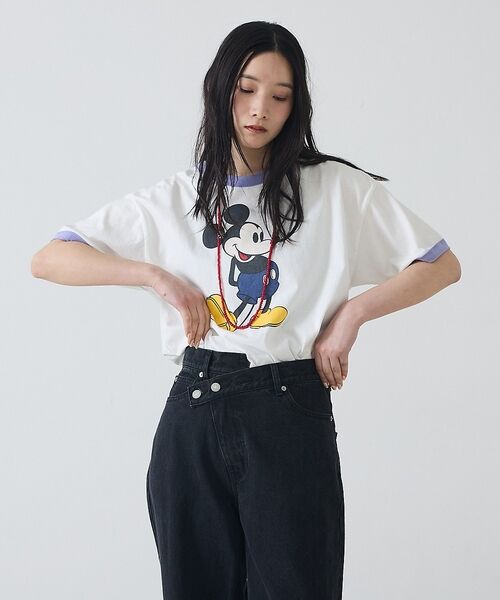 ABAHOUSE / アバハウス Tシャツ | 【JACKSON MATISSE / ジャクソン マティス】Mickey Mou | 詳細3
