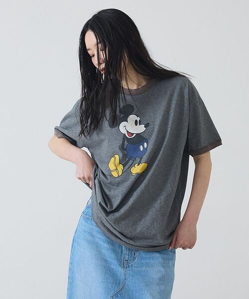 ABAHOUSE / アバハウス Tシャツ | 【JACKSON MATISSE / ジャクソン マティス】Mickey Mou（グレー）