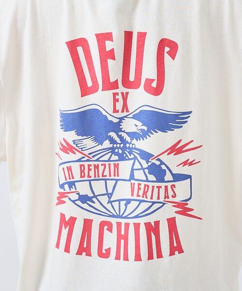 ABAHOUSE / アバハウス Tシャツ | 【DEUS / デウス】CLAW-SOME WHIZZ ワンポイント / バック | 詳細5