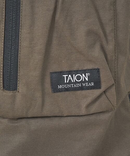 ABAHOUSE / アバハウス ブルゾン | 【TAION / タイオン】NON DOWN MOUNTAIN REVERSIB | 詳細6