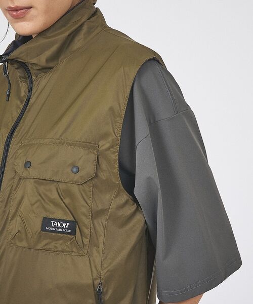 ABAHOUSE / アバハウス ブルゾン | 【TAION / タイオン】NON DOWN MOUNTAIN REVERSIB | 詳細18