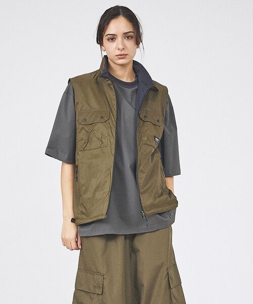 ABAHOUSE / アバハウス ブルゾン | 【TAION / タイオン】NON DOWN MOUNTAIN REVERSIB（ダークネイビー）