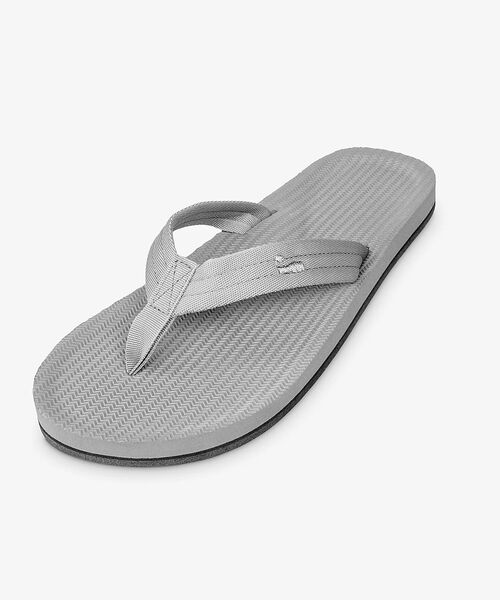 ABAHOUSE / アバハウス サンダル | 【Indosole/インドソール】EASY LIVING Flip Flops（グレー）