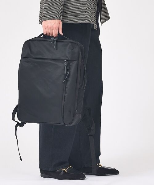 ABAHOUSE / アバハウス リュック・バックパック | 【DsBk / ディーエスビーケー】SquareSmartPack ／スクエアス（ブラック）