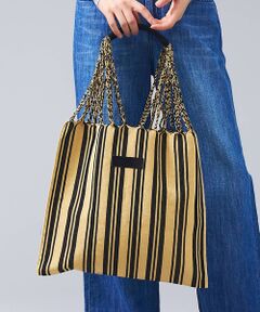 ABAHOUSE / アバハウス トートバッグ | 【MOON BIRD/ムーンバード】手織りハンモックトートバッグ/手織り/A4サ