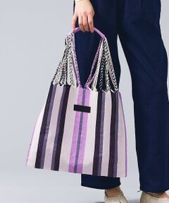 ABAHOUSE / アバハウス トートバッグ | 【MOON BIRD/ムーンバード】手織りハンモックトートバッグ/手織り/A4サ