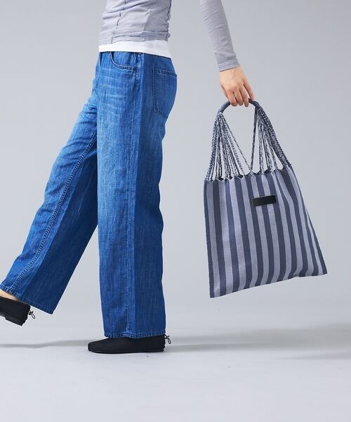 ABAHOUSE / アバハウス トートバッグ | 【MOON BIRD/ムーンバード】手織りハンモックトートバッグ/手織り/A4サ | 詳細3