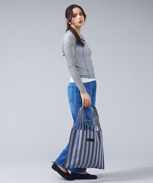 ABAHOUSE / アバハウス トートバッグ | 【MOON BIRD/ムーンバード】手織りハンモックトートバッグ/手織り/A4サ | 詳細4