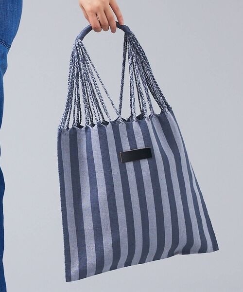 ABAHOUSE / アバハウス トートバッグ | 【MOON BIRD/ムーンバード】手織りハンモックトートバッグ/手織り/A4サ（その他1）