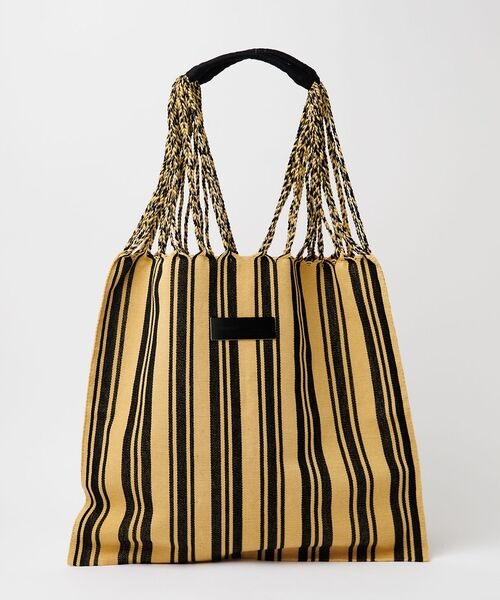 ABAHOUSE / アバハウス トートバッグ | 【MOON BIRD/ムーンバード】手織りハンモックトートバッグ/手織り/A4サ | 詳細9