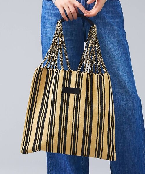 ABAHOUSE / アバハウス トートバッグ | 【MOON BIRD/ムーンバード】手織りハンモックトートバッグ/手織り/A4サ（その他3）