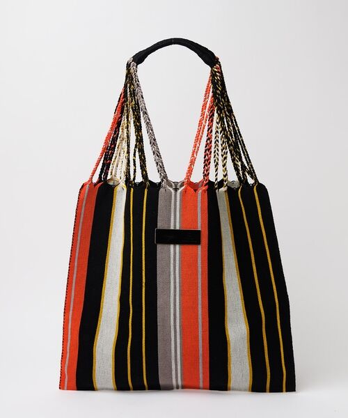 ABAHOUSE / アバハウス トートバッグ | 【MOON BIRD/ムーンバード】手織りハンモックトートバッグ/手織り/A4サ | 詳細13