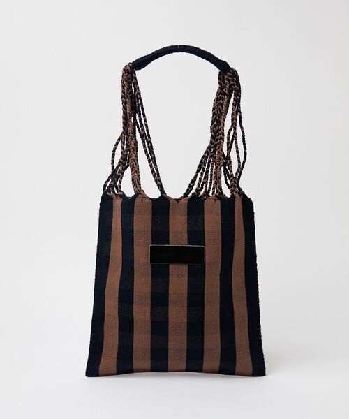 ABAHOUSE / アバハウス トートバッグ | 【MOON BIRD/ムーンバード】手織りハンモックトートバッグ/手織り/Sサイ | 詳細20