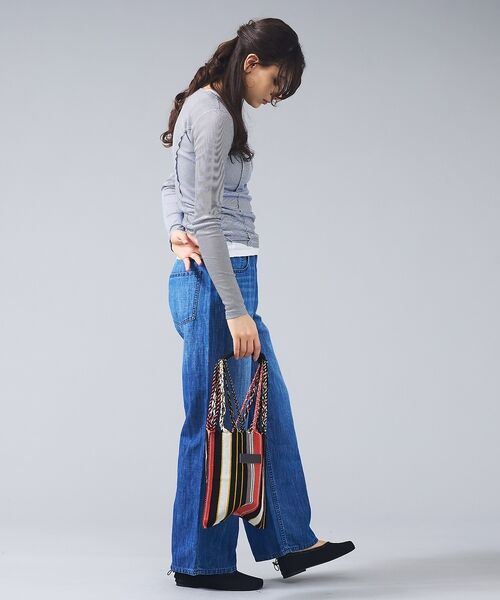 ABAHOUSE / アバハウス トートバッグ | 【MOON BIRD/ムーンバード】手織りハンモックトートバッグ/手織り/Sサイ | 詳細26