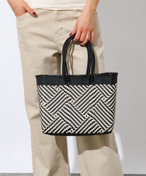 ABAHOUSE / アバハウス トートバッグ | 【MOON BIRD/ムーンバード】メルカドバッグ / カゴバッグ / Sサイズ | 詳細9