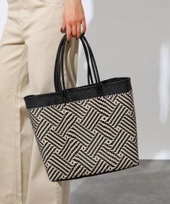 ABAHOUSE / アバハウス トートバッグ | 【MOON BIRD/ムーンバード】手編みのメルカドバックＬ/軽量/大容量/旅行