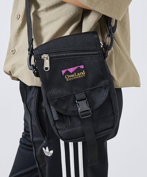 ABAHOUSE / アバハウス ショルダーバッグ | 【OverLand Equipment/オーバーランド・イクイップメント】OL2（ブラック）
