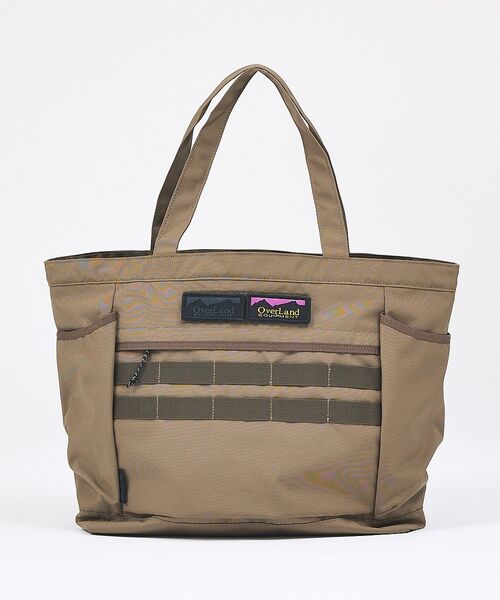 ABAHOUSE / アバハウス トートバッグ | 【OverLand EQUIPMENT/オーバーランドイクイップメント】 TOT（ベージュ）