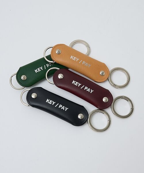 ABAHOUSE / アバハウス 財布・コインケース・マネークリップ | 【1/2HALF / ハーフ】 KEY/PAY イタリアンレザーキーホルダー/ | 詳細1