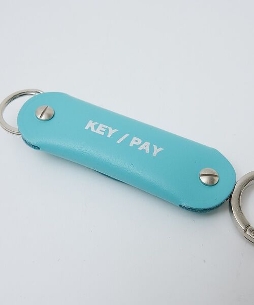 ABAHOUSE / アバハウス キーケース | 【1/2HALF / ハーフ】 KEY/PAY 撥水加工 / レザーキーホルダー | 詳細4