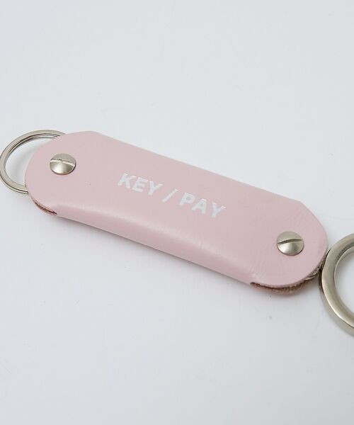 ABAHOUSE / アバハウス キーケース | 【1/2HALF / ハーフ】 KEY/PAY 撥水加工 / レザーキーホルダー | 詳細5