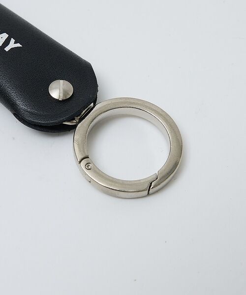 ABAHOUSE / アバハウス キーケース | 【1/2HALF / ハーフ】 KEY/PAY 撥水加工 / レザーキーホルダー | 詳細7