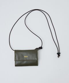 ABAHOUSE / アバハウス 財布・コインケース・マネークリップ | 【1/2HALF / ハーフ】コインキャッチャー付き / ショルダーウォレット