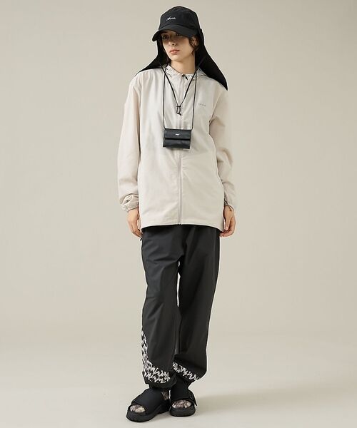 ABAHOUSE / アバハウス 財布・コインケース・マネークリップ | 【1/2HALF / ハーフ】コインキャッチャー付き / ショルダーウォレット | 詳細13