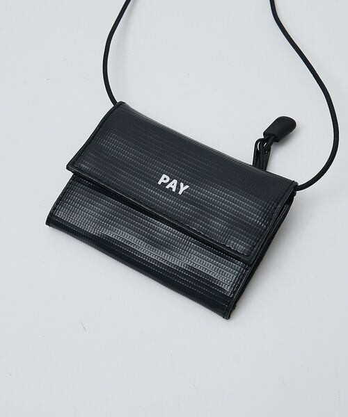 ABAHOUSE / アバハウス 財布・コインケース・マネークリップ | 【1/2HALF / ハーフ】コインキャッチャー付き / ショルダーウォレット | 詳細2