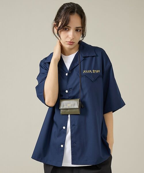ABAHOUSE / アバハウス 財布・コインケース・マネークリップ | 【1/2HALF / ハーフ】コインキャッチャー付き / ショルダーウォレット | 詳細26