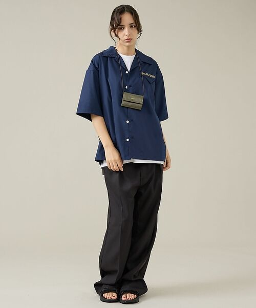 ABAHOUSE / アバハウス 財布・コインケース・マネークリップ | 【1/2HALF / ハーフ】コインキャッチャー付き / ショルダーウォレット | 詳細27