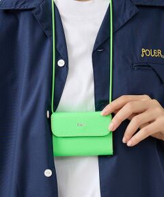 ABAHOUSE / アバハウス 財布・コインケース・マネークリップ | 【1/2HALF / ハーフ】コインキャッチャー付き / レザーショルダーウォレ